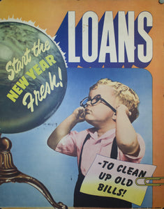 Loans to Clean Up Old Bills | Start the New Year Fresh! - Golden Age Posters