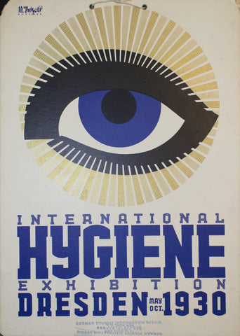 1930 International Hygiene Exhibition | Dresden May - Oct 1930 - Golden Age Posters