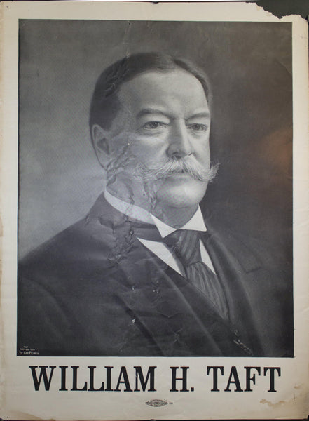 1907 William H Taft | James H Sherman | Lot of 2 Campaign Posters - Golden Age Posters