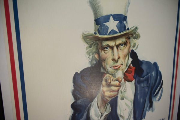 1917 Uncle Sam I Want You For U.S. Army James Montgomery Flagg - Golden Age Posters