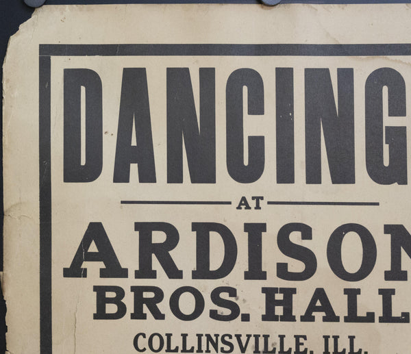 c. 1925 Dancing! at Ardison Bros. Hall with Sons of Syncopation - Golden Age Posters