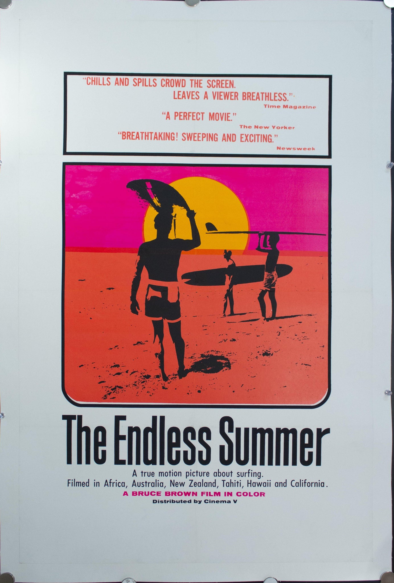 1966 The Endless Summer Day-Glow - Golden Age Posters