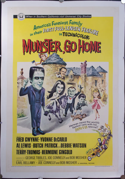 1966 Munster, Go Home - Golden Age Posters