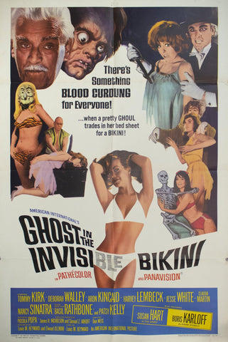 1966 Ghost In The Invisible Bikini - Golden Age Posters
