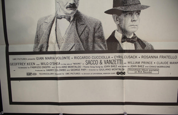 1971 Sacco And Vanzetti - Golden Age Posters