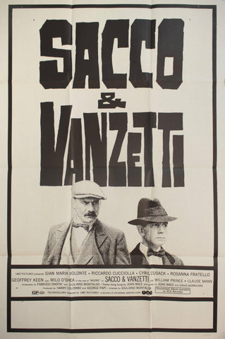 1971 Sacco And Vanzetti - Golden Age Posters
