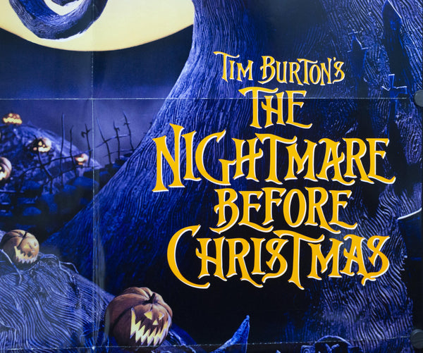 1993 The Nightmare Before Christmas Tim Burton - Golden Age Posters