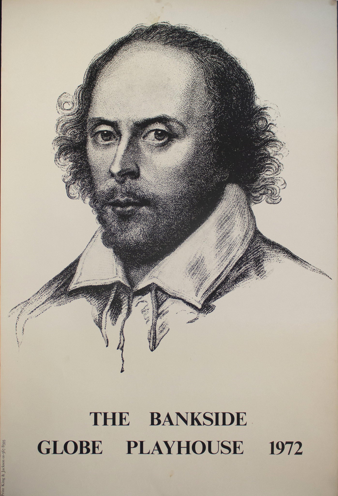 1972 The Bankside Globe Playhouse | Shakespeare - Golden Age Posters