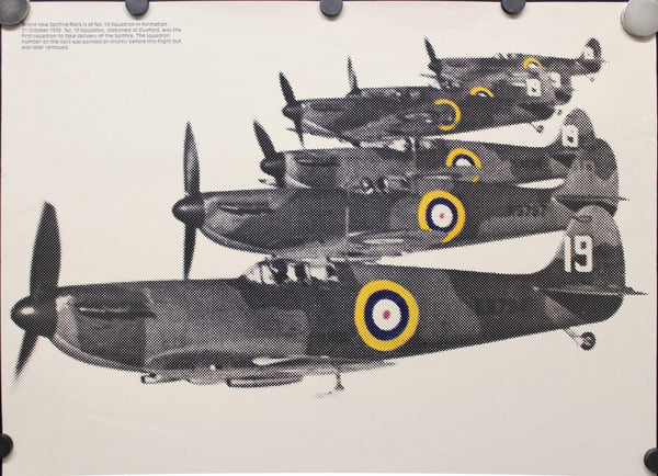 1977 Imperial War Museum Duxford 77 Flying Display - Golden Age Posters