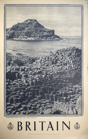 c. 1948 Northern Ireland The Giant's Causeway - Golden Age Posters