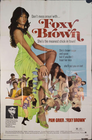 1974 Foxy Brown Blaxploitation One Sheet - Golden Age Posters