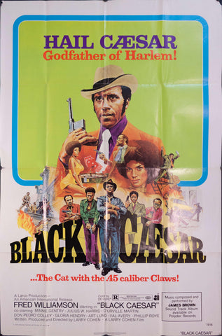1973 Black Caesar Blaxploitation One Sheet - Golden Age Posters