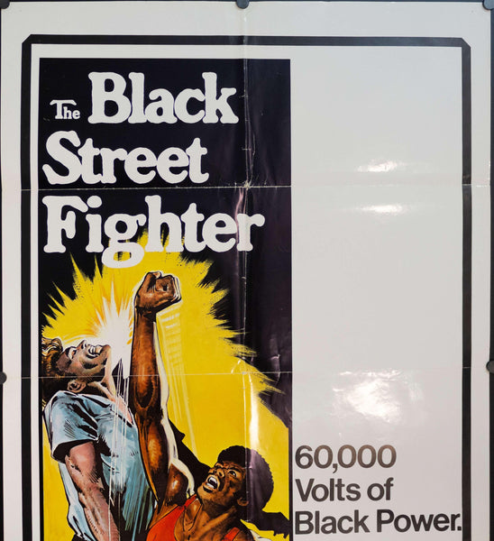 1975 The Black Street Fighter Blaxploitation One Sheet - Golden Age Posters