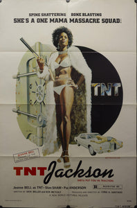 1974 T.N.T. Jackson Blaxploitation One Sheet - Golden Age Posters