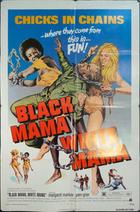 1973 Black Mama White Mama Blaxploitation One Sheet - Golden Age Posters
