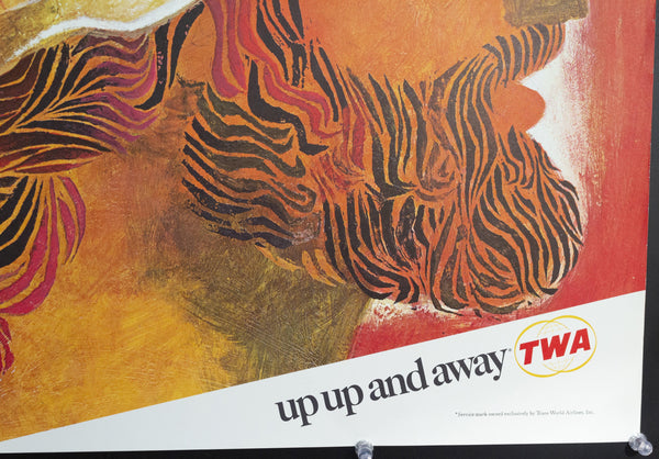 c. 1960s Greece Fly TWA Jets by David Klein - Golden Age Posters