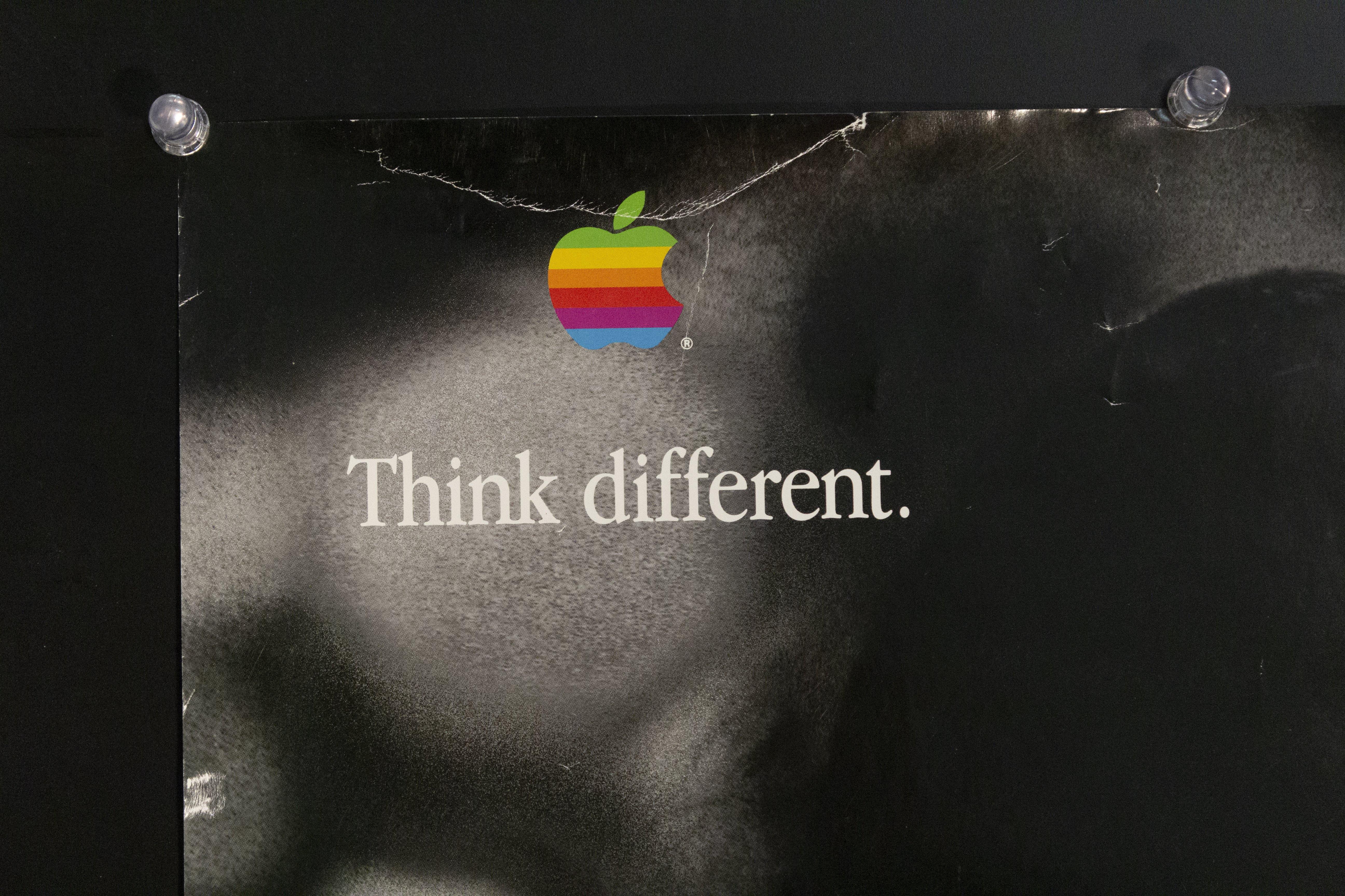 1998 Apple Think Different Joan Baez Poster – Golden Age Posters
