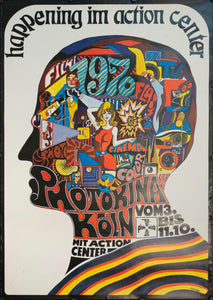 1970 Photokina Koln MIT Action Center - Golden Age Posters