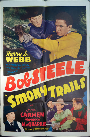 1939 Smoky Trails - Golden Age Posters
