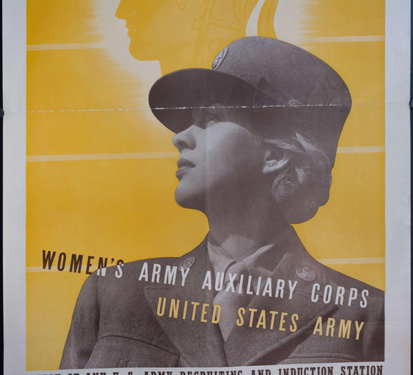 1942 This is Our War… Join the WAAC | Women's Army Auxiliary Corps - Golden Age Posters