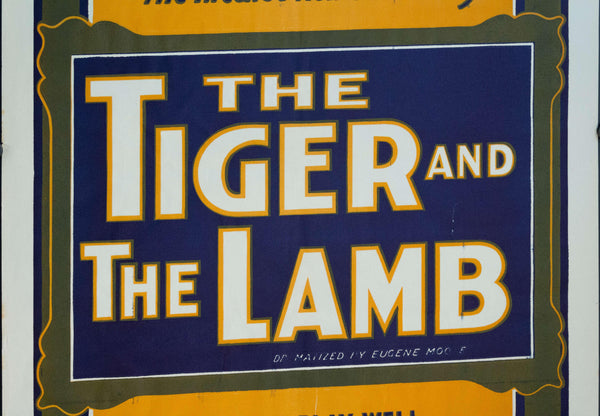 The Tiger and The Lamb - Golden Age Posters