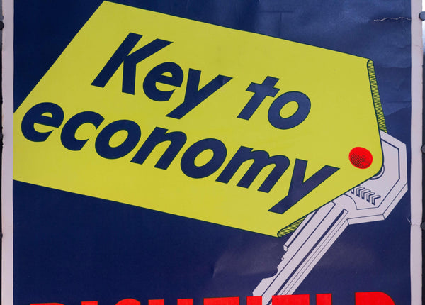 c. 1950s Key To Economy | Richfield Boron Oil - Golden Age Posters