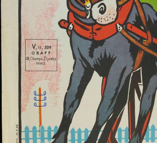 1943 Tranche Du Placement Familial Au Profit Du Secours National | Loterie Nationale - Golden Age Posters