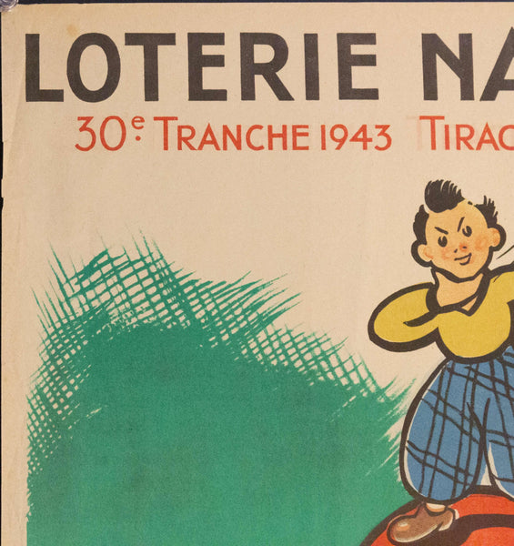 1943 Tranche De L'Orientation Professionnelle | Loterie Nationale - Golden Age Posters