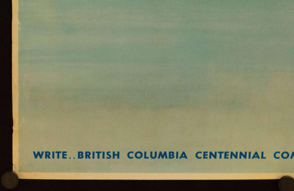 1958 British Columbia Centennial Celebrations - Golden Age Posters