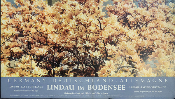 c. 1950s Lindau Im Bodensee | Lake Constance | Germany - Golden Age Posters