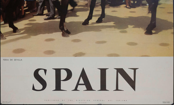 c. 1959 Spain Feria de Sevilla - Golden Age Posters