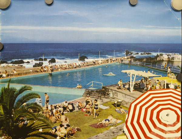 c.1959 Spain Winter in the Canary Islands | Puerto de la Cruz Tenerife - Golden Age Posters