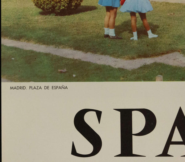 1950s Spain | Madrid, Plaza de Espana - Golden Age Posters