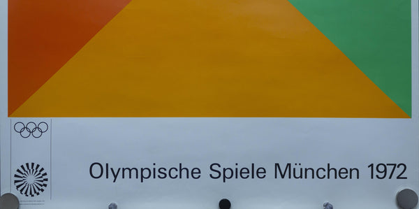 1972 Olympische Spiele Munchen by Max Bill Munich Olympics - Golden Age Posters