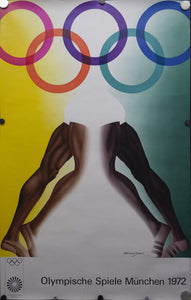1972 Olympische Spiele Munchen by Allen Jones Munich Olympics - Golden Age Posters