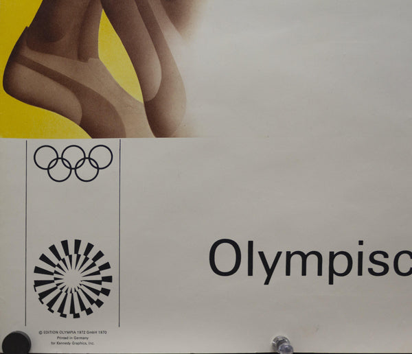 1972 Olympische Spiele Munchen by Allen Jones Munich Olympics - Golden Age Posters