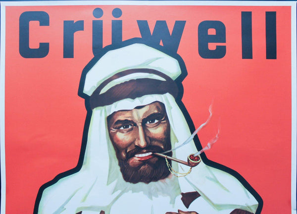 1930s MEKKA Tobacco German Advertising Poster Cruwell Tabak Co Arab - Golden Age Posters