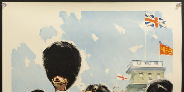 1954 Coldstream Guards by Albert Brenet British Travel and Holidays Association - Golden Age Posters