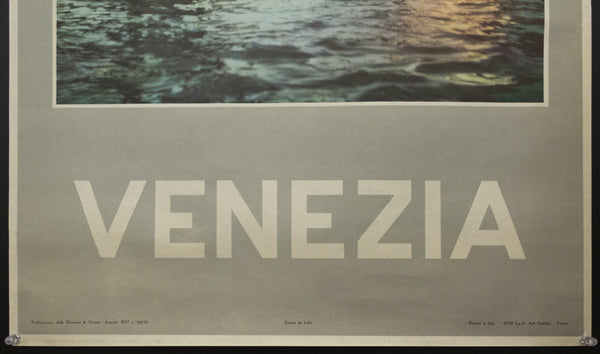 1953 Venezia Venice Italy Piazza San Marco ENIT Italian Travel - Golden Age Posters