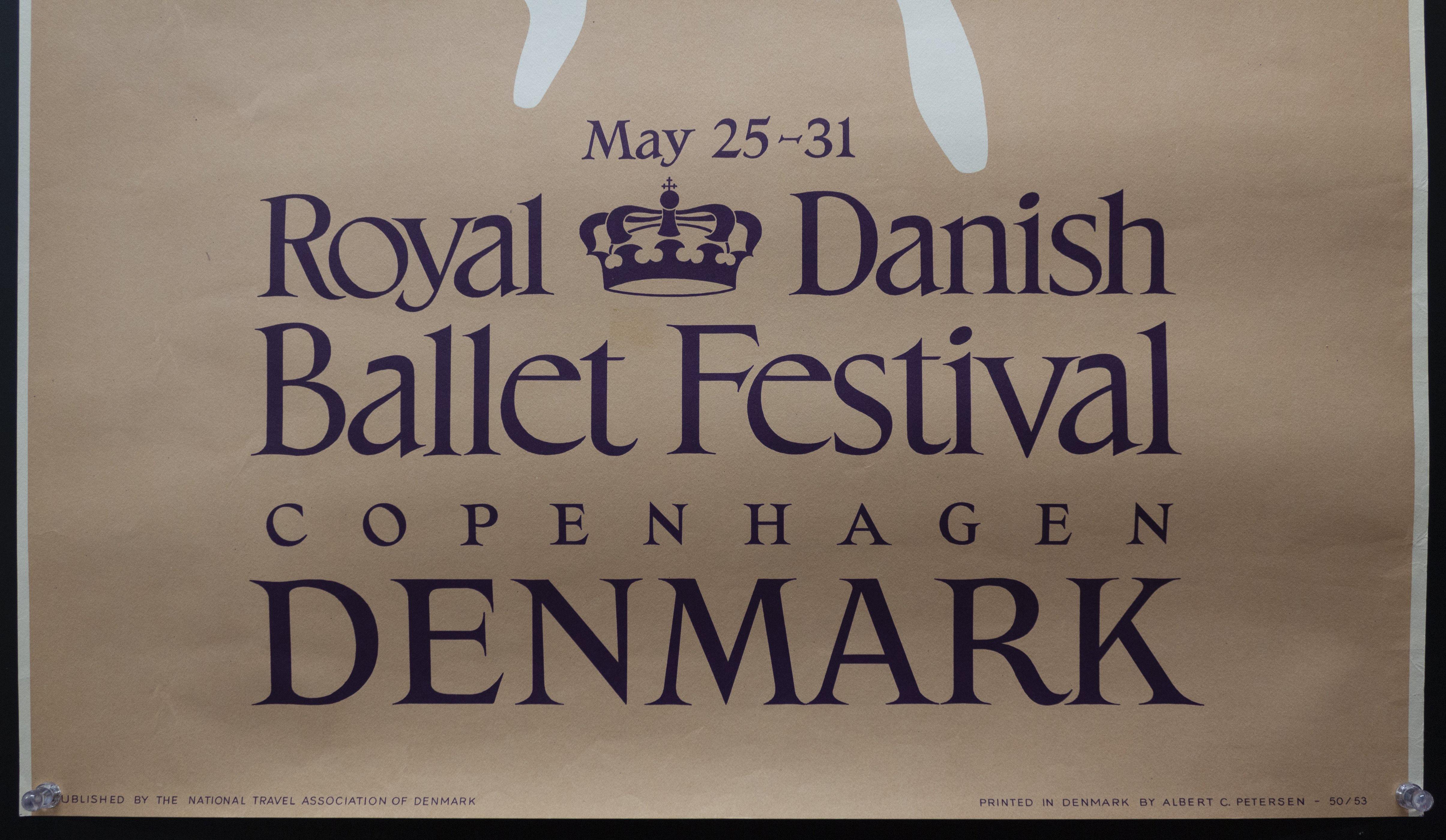 1953 Royal Danish Ballet Festival Copenhagen Denmark by Henry Thelander