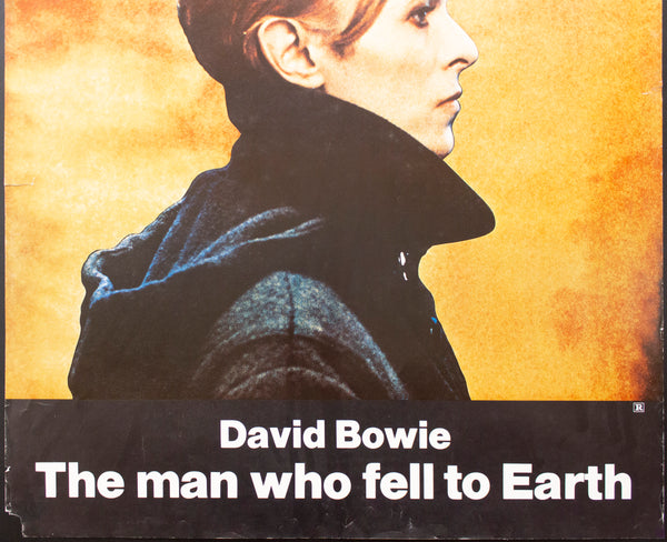 1976 The Man Who Fell To Earth David Bowie Movie One Sheet
