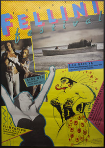 1984 Federico Fellini Festival Zurich Switzerland - Golden Age Posters