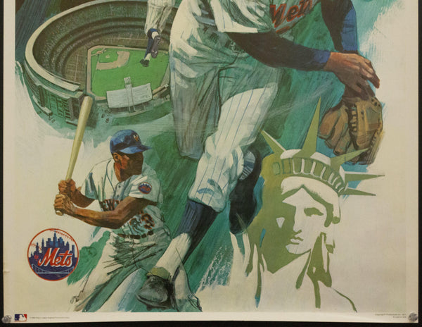1971 New York Mets by Smith Major League Baseball MLB 1968 - Golden Age Posters