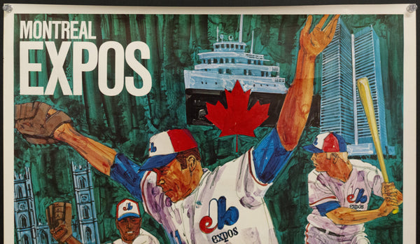 1971 Montreal Expos Major League Baseball MLB Shields 1968 - Golden Age Posters