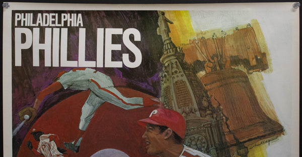 1971 Philadelphia Phillies Major League Baseball MLB Shallop 1968 - Golden Age Posters