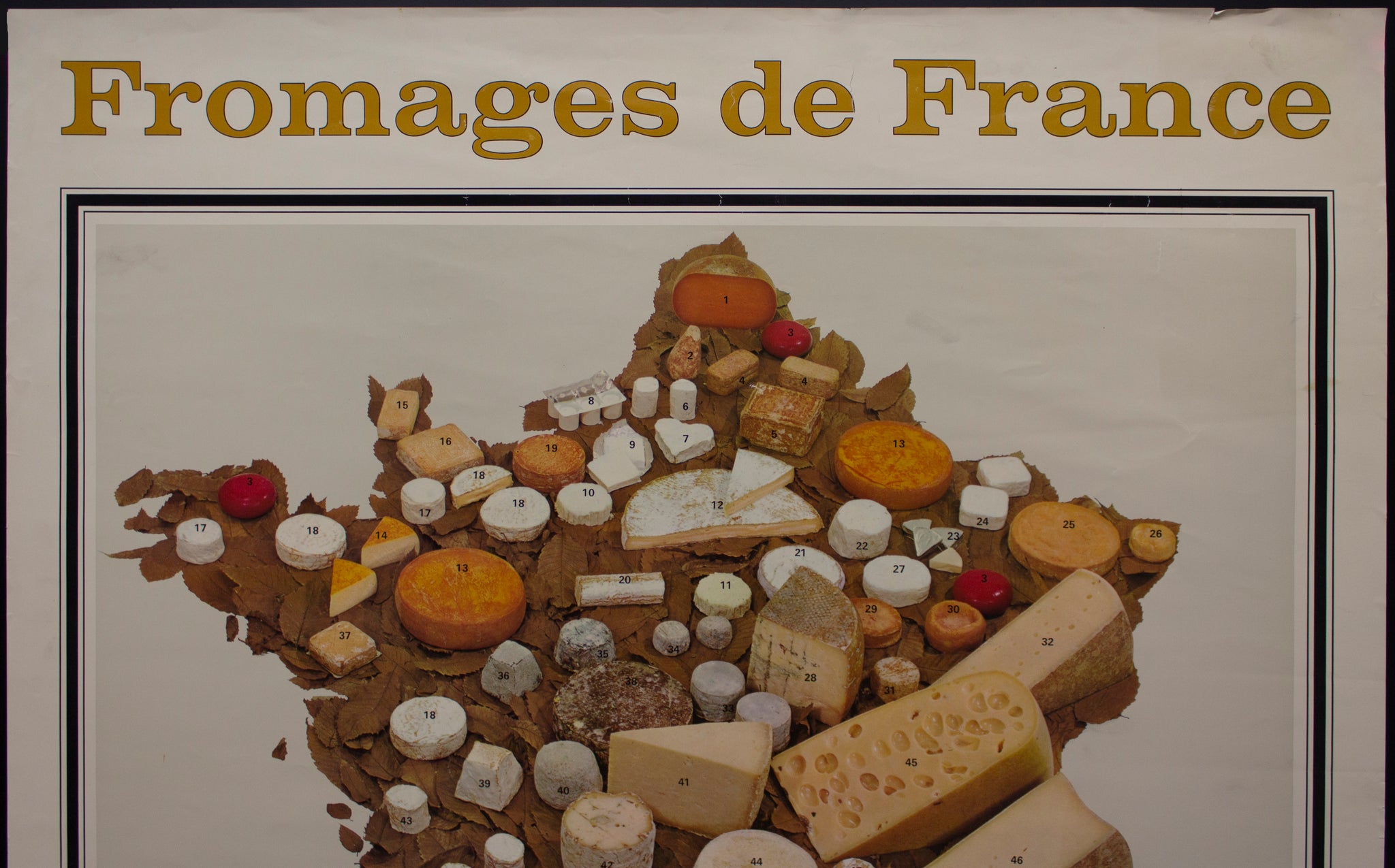 ポスター ③ FROMAGES DE FRANCE（フレーム付） 20080321_1_2048x.jpg?v=1652198901