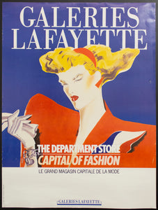 c.1970s Galeries Lafayette The Department Store Capital of Fashion Paris