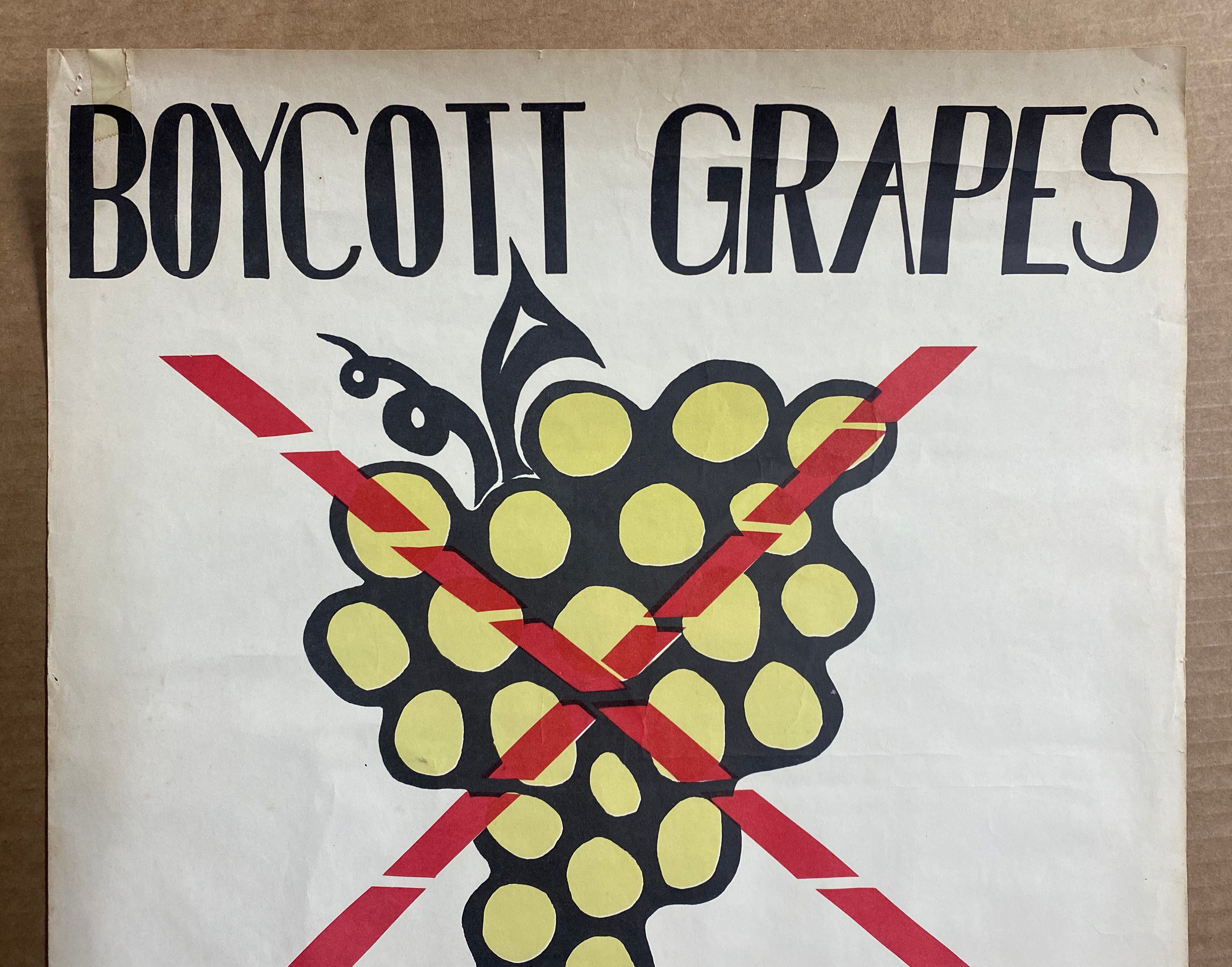 Cesar Chavez Boycott Posters