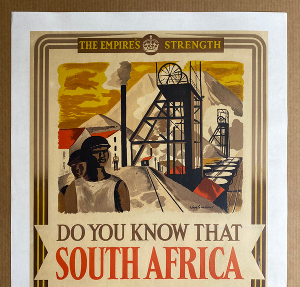 c.1940 The Empire’s Strength South Africa Sinews of War Clive Gardiner