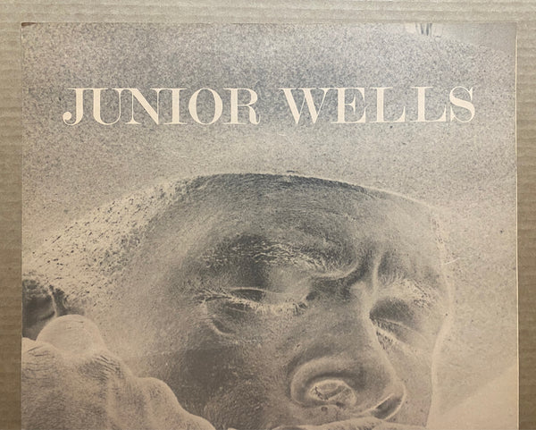 c.1970s Junior Wells Delmark Records Record Store Promo Chicago Blues